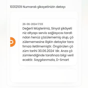 D-Smart İnternet Bağlantı Sorunu