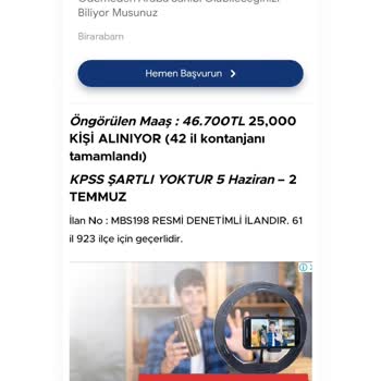 Memuratamalari.com Şüpheli İş İlanı Ve Kişisel Bilgilerin Güvenliği Endişesi