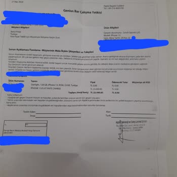 iPhone Apple Ürün İnceleme Sorunu