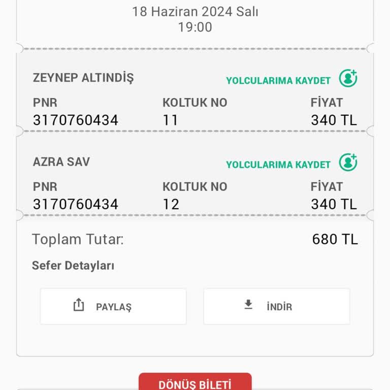 Obilet İade İşlemi Yapmaması Sürekli Oyalaması