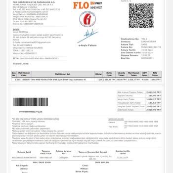FLO Ayakkabı FLO Dan Nike Ayakkabının Üstünün Yırtılması Tabanın İçinden Açılması
