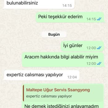 SsangYong Maltepe Ssanyong Servisi Pişmanlıktır