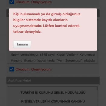 İŞKUR Üye Olamama Sorunu