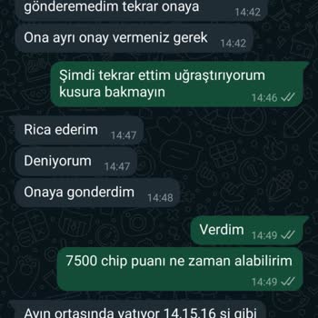 Akbank Chip Puan Yatırılmaması