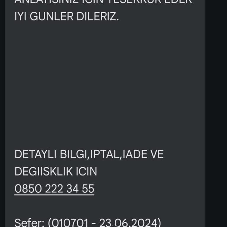 Metro Turizm İptal Edilen Koltuk Ücretini İade Etmiyor