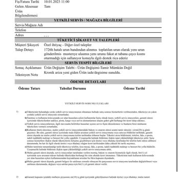 Homend Royaltea 1726h Kronik Arıza Sorunu