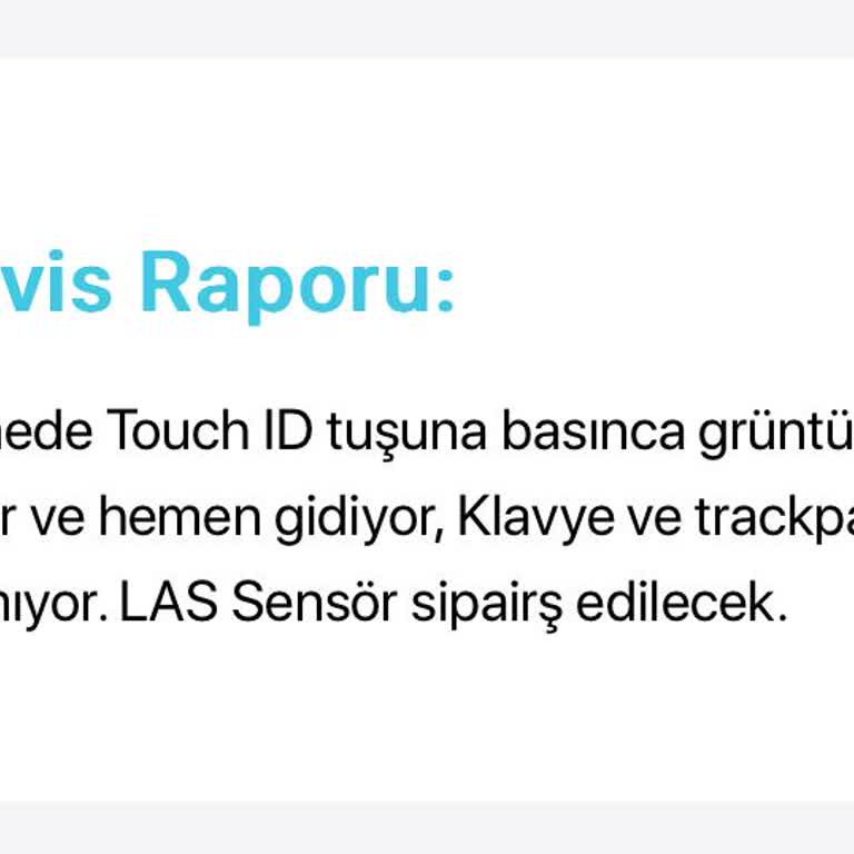 Apple M2 Pro Macbook Tamiri