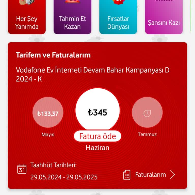 Vodafone Evde İnternet Hatası