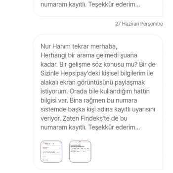 Hepsiburada'nın Hepsipay Uygulamasında Giderilemeyen Telefon Numarası H