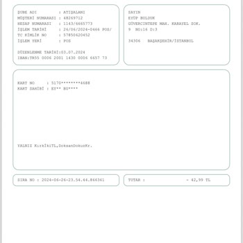 Garanti BBVA Habersiz Para Çekimi