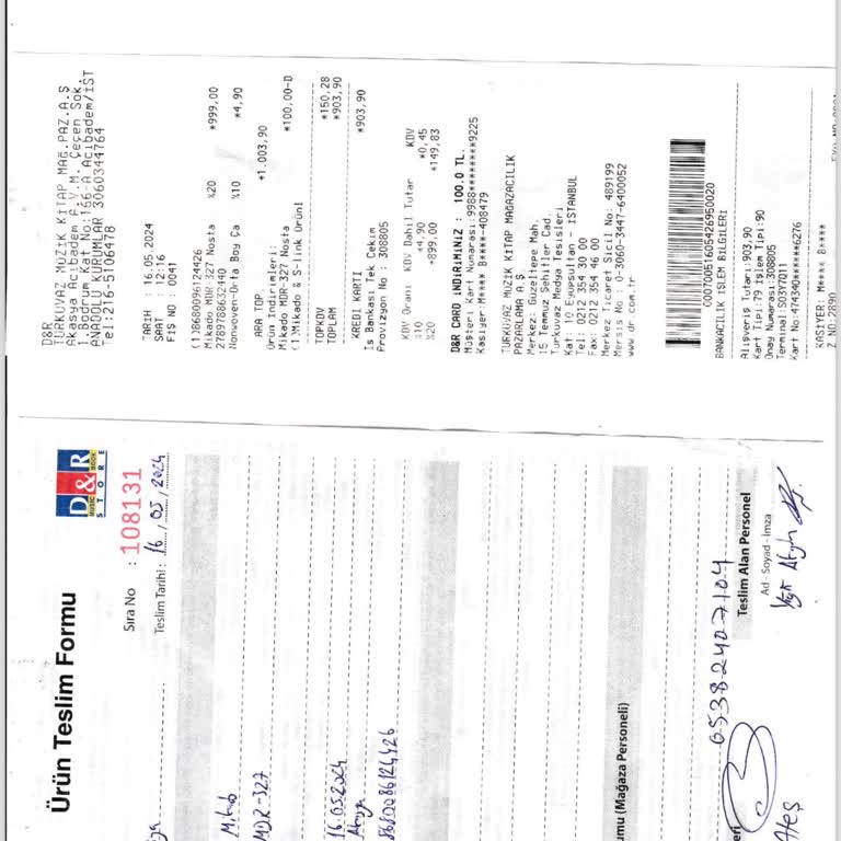 D&R Dr. Mağazası İade Talebi Oluşturmasından Sonra Cevap Bekliyorum