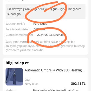 Aliexpress Para İadesi Alamadım
