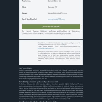 Lemonbet Sitesi Çekimimi Vermiyor