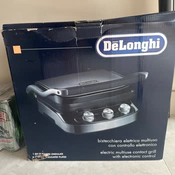 Delonghi Multigrill Tost Ve Izgara Makinesi Sıfır Ama Defolu