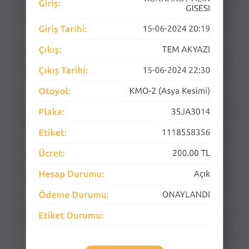 Kuzey Marmara Otoyolu Haksiz Fazla Çekimi 400 Yapmıştır İadesini Talep