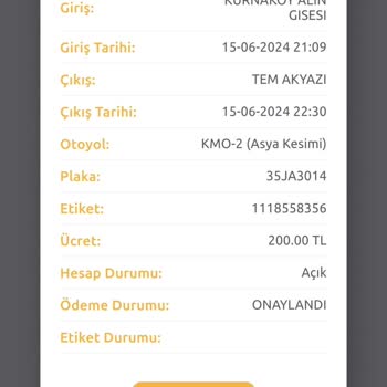 Kuzey Marmara Otoyolu Haksiz Fazla Çekimi 400 Yapmıştır İadesini Talep