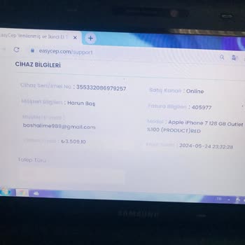 EasyCep 03.05.2024 Tarihinde İade Ettiğim Telefonun Ücret İadesini Yapmadılar.