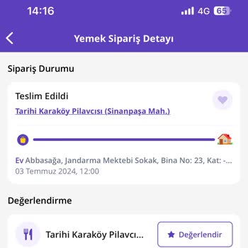 Getir Yemek Bıktırdı Ettirdi Bu Kadar Dinleri İmanları Para Olamaz