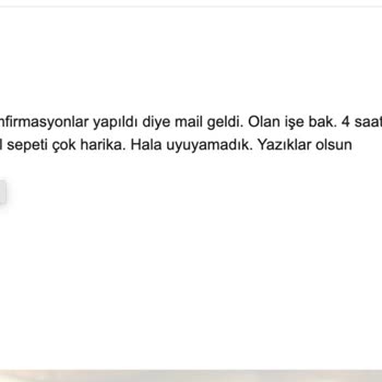 Tatil Sepeti Balayı Oteline Alınmadık