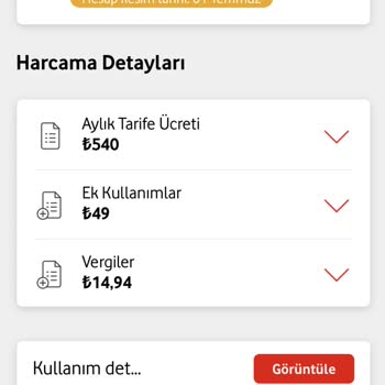 Vodafone Fatura Ücretini 3 E Katladı