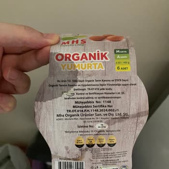 BİM Organik Yumurtaların Hali!