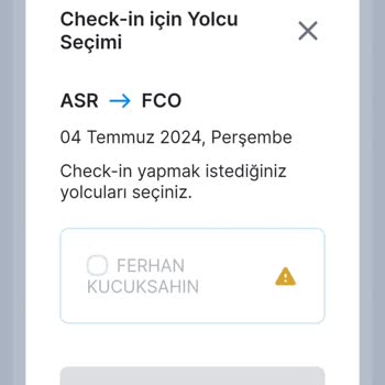 AJet (Anadolu Jet) Çekim İşlemi Yapamıyorum
