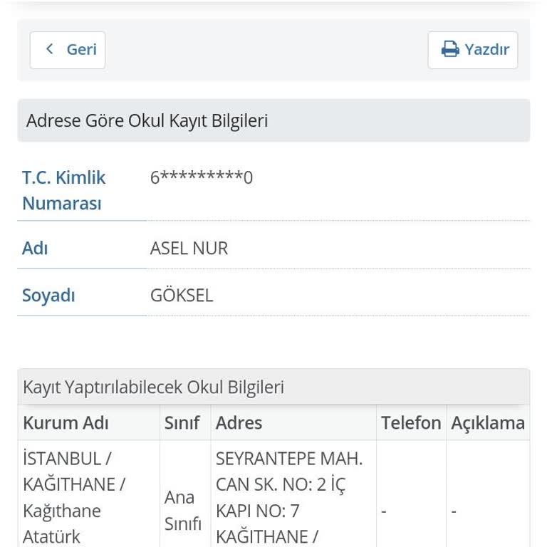 Kağıthane İlçe Milli Eğitim Müdürlüğü