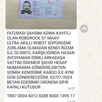 Sahibinden.com Üzerinden Güvenilir Olmayan Satıcı Şikayeti