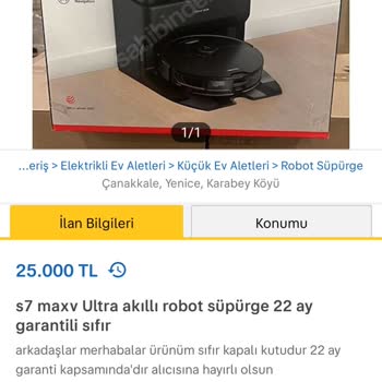 Sahibinden.com Üzerinden Güvenilir Olmayan Satıcı Şikayeti