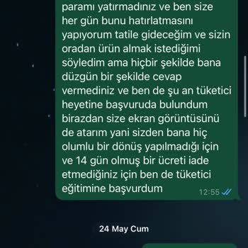 Butik Ponçik Üç Aydır İade Yapılmayan Alışveriş Sorunu