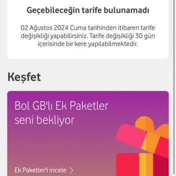 Vodafone Aynı Tarife İki Katı Fiyat