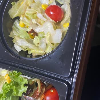 Tavuk Dünyası Verilen Salatanın İçinde Çürümüş Marullar