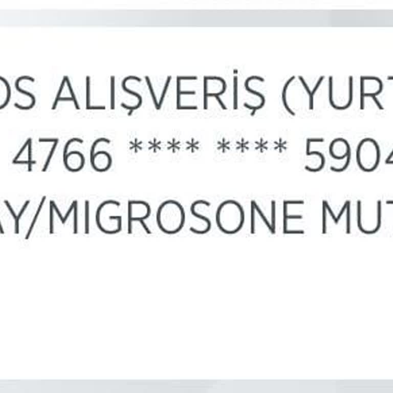 Migros Sanal Market Para İadesi
