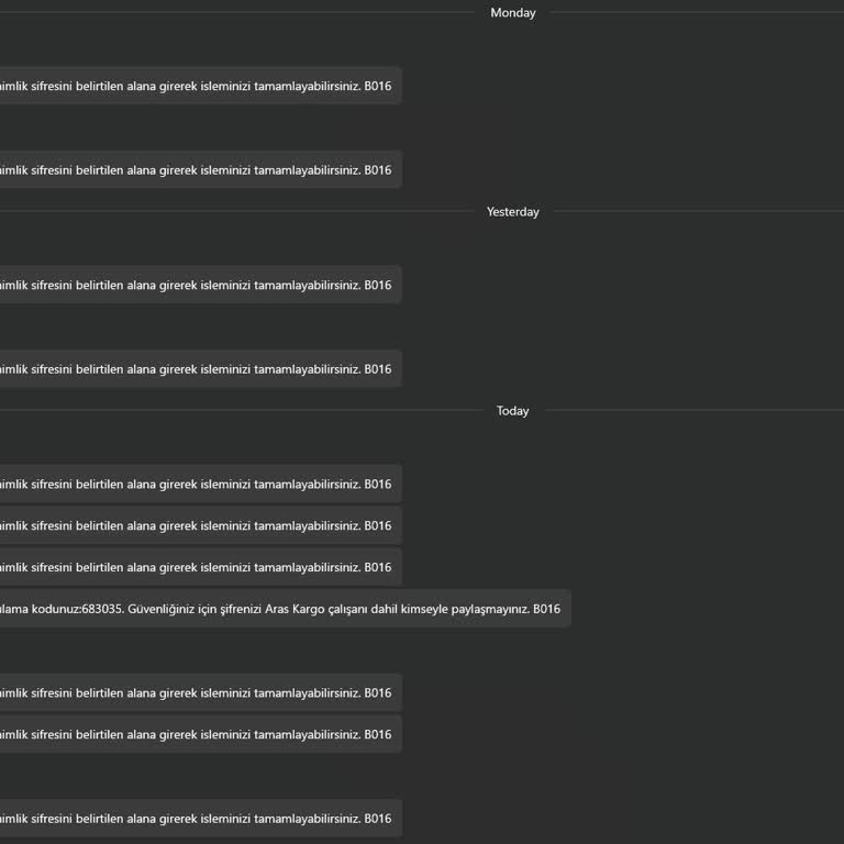 Aras Kargo Kurye Çağır Hizmetinde Yaşadığım Sorun
