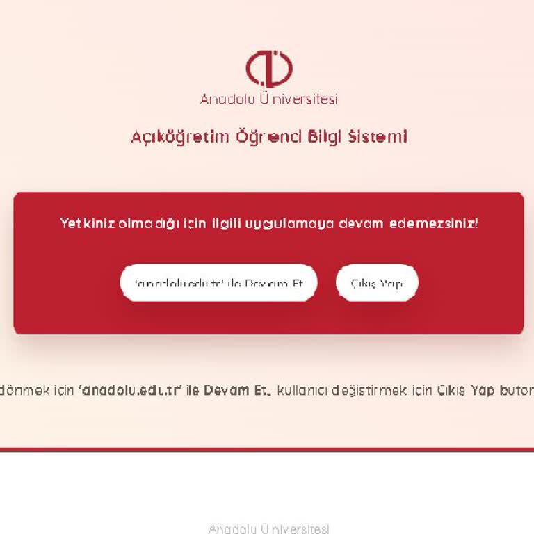 AÖF Habersiz, Uyarısız Kayıt Siliyor!