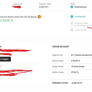 EasyCep Ürünümü 50 Gündür Göndermiyor.