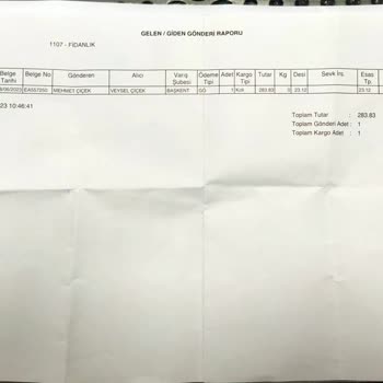 Yurtiçi Kargo 105 Bin Liralık Kargomu Başkasına Verdi 1 Yıl Oldu