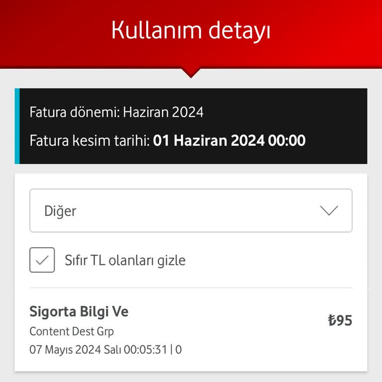 Vodafone Content Dest Grp Ücreti
