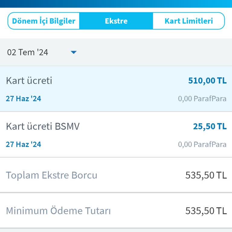 Halkbank Kredi Kartı Aidatı