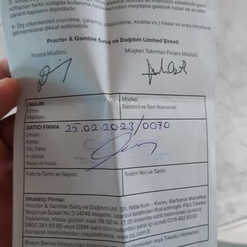 Braun Kişisel Bakım Ürünleri Braun Marka Saç Duzlestirici 3 Ayda Tamir Edilemedi