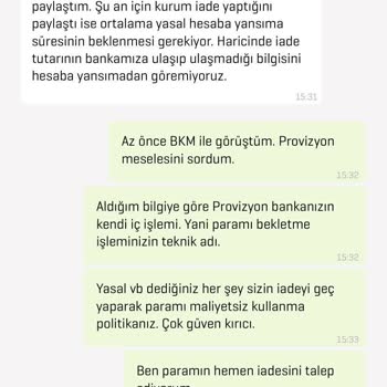 Enpara Encard'a Yapılan Para İademi Alamıyorum