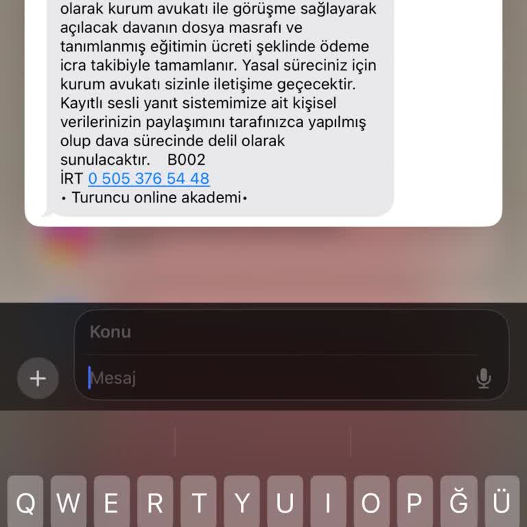 Turuncu Akademi Haberim Olmadan Belge Oluşturulması Ve Ücret Talebi