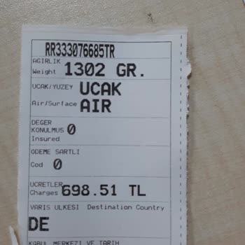 PTT Kargo Fazla Alınan Kargo Bedeli