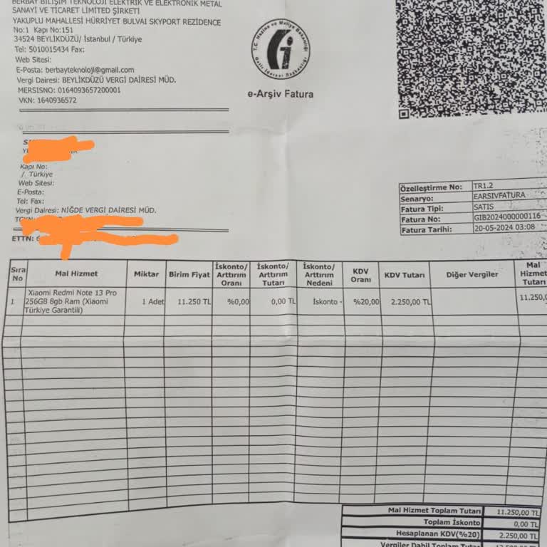 Xiaomi Mağduriyetimin Giderilmesini İstiyorum