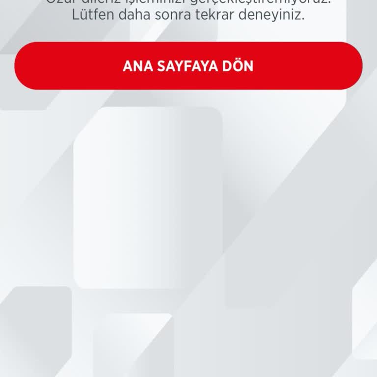 Ziraat Bankası Banka Online İşlem Hatası