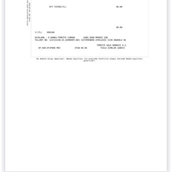 Halkbank Haberim Olmadan Hesabımdan Para Transferi Yapıyor!