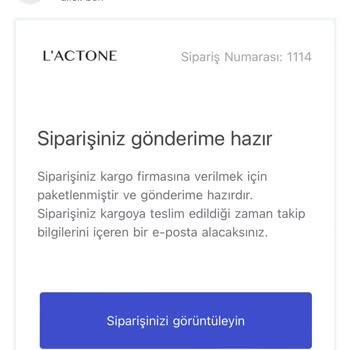 L'actone Müşteri Hizmetlerinde Yaşanan Büyük Hayal Kırıklığı