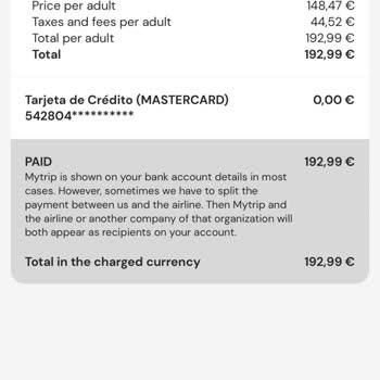 Mytrip Ücret İadesi Talebi