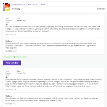 N11 Mağaza Stok Takipsizliği