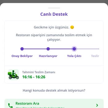 Getir Ve Sorumsuz Personeli